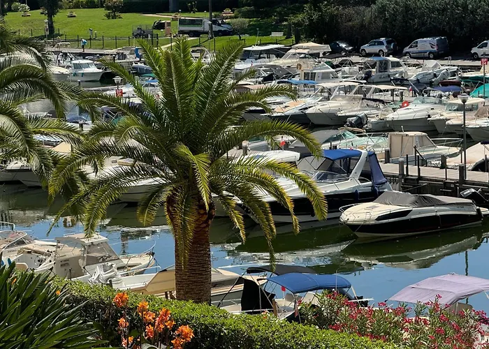 My Resid Appart Cannes Marina Vue Piscine